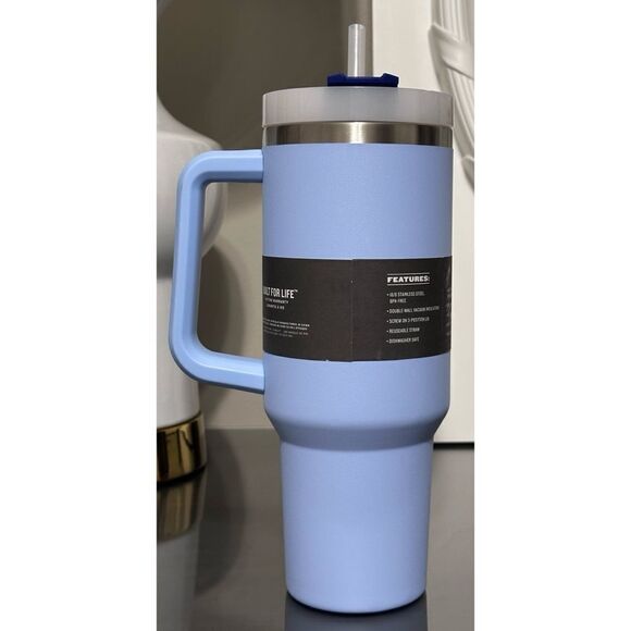 Stanley Adventure Quencher 40oz Tumbler, CORNFLOWER - Picture 2 of 4